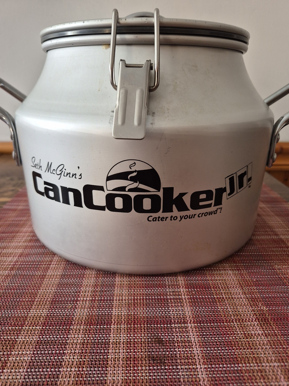 Jr. Aluminum Outdoor Cooker - Silver